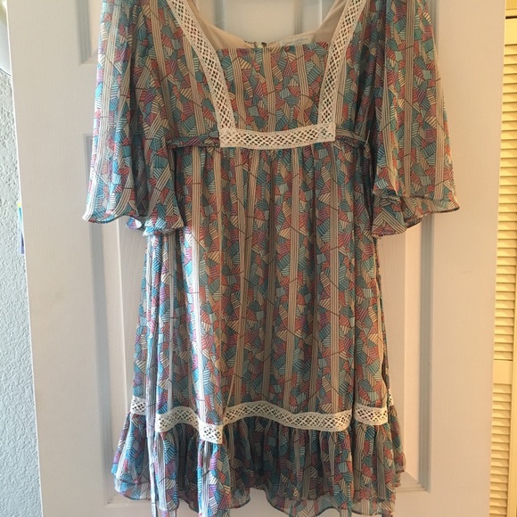 Bohemian Fall Master Piece Dress - Picture 4 of 4